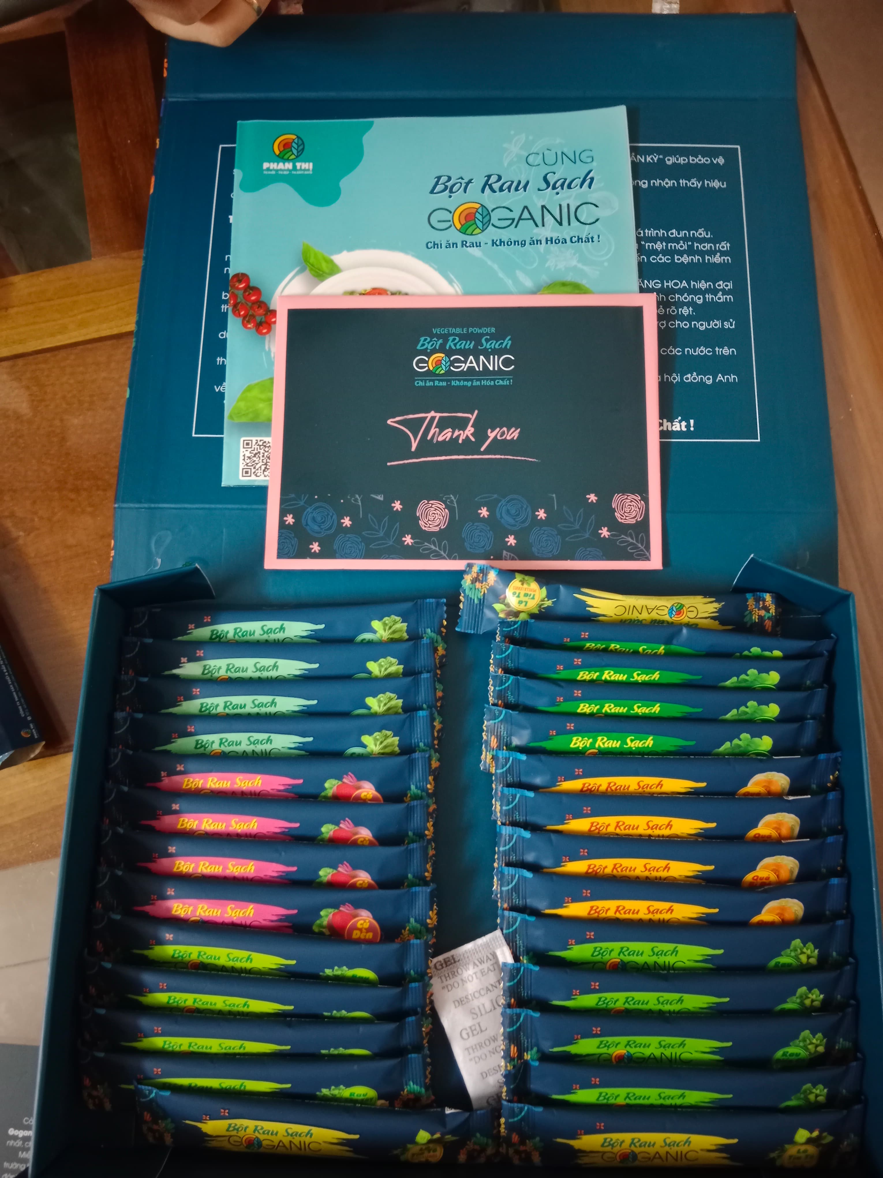 Bột rau sạch Goganic